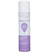 NEW Summer&#39;s Eve Feminine Deodorant Spray, Ultra Extra Strength 2 Ounces - £7.04 GBP