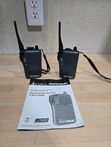 Pair Cobra MicroTalk 1 FRS-100 Portable 2 Way Radio Walkie Talkie Untested - €10,36 EUR