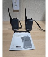 Pair Cobra MicroTalk 1 FRS-100 Portable 2 Way Radio Walkie Talkie Untested - $16.56 CAD