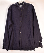 Lacoste Mens Regular Fit Cotton Shirt Navy Blue 2XL - £38.98 GBP
