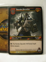 (TC-1572) 2007 World of Warcraft Trading Card #14/319: Haruka Skycaller - $1.00
