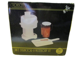 Centrifugal 150 Watt Juice Extractor &amp; Accessory Set By Robeson - $199.99