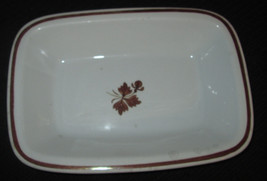 Royal Ironstone China 9x13 Platter Alfred Meakin England Copper Luster Tea Leaf - £21.56 GBP