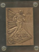 1995  Jerry  Rice   Highland  Mint   Bronze  Card     Pinnacle  Z  Team   !! - £39.90 GBP