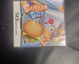 Nintendo DS Burger Bot complete In box Very Good /Rare Game - $79.19