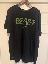 Men&#39;s Nike Dri Fit Beast T Shirts Lot Of 2 Shirts gray/ Black 2XL Xxl Nwot New - £25.43 GBP