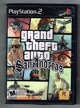 Grand Theft Auto San Andreas PS2 Game PlayStation 2 Disc And Case No Manual - $19.31