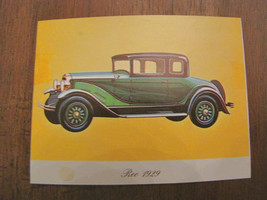 Selling Sticker Stickers Car Reo 1929 Vintage Car Antique Old CARS- Show Orig... - £12.10 GBP