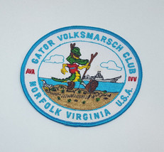 AVA GATOR VOLKSMARSCH CLUB Walking Souvenir Travel Patch Badge Norfold V... - $6.99