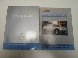 2004 Mitsubishi Endeavor Technique Info Électrique Supplément Manuel 2 Vol Set X - £141.20 GBP