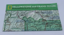 National Geographic Map - Yellowstone/Grand Teton - Vol 175 No 2 Feb 1989 - £2.37 GBP