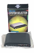 Mad Catz Vtg System Selector Switch Box Connect Up To 4 Systems MINT &amp; U... - $27.21