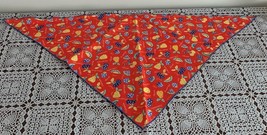 Brand New Red Fruit Summer Fun Picnic Dog Bandana Medium Large Tie On Scarf - £4.38 GBP