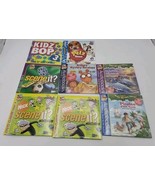 LOT 8 Wendy&#39;s Family DVD Game Packs Audiobooks KIDS Meal Bop Nickelodeon... - $20.43 CAD