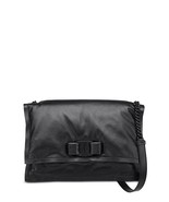 Salvatore Ferragamo Vivavit Roman Leather Shoulder Bag - $315.81