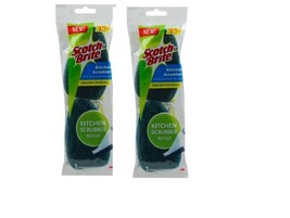 2X Scotch-Brite Kitchen Scrubber Refills, 4 TOTTAL - £4.72 GBP