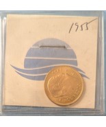 1955 Cinco Pesos Mexico .900 Gold Coin Uncirculated - $9,449.05 MXN
