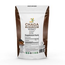 Chaga Mushroom Capsules 30% Polysaccharides - Organic Supplement Extract... - $16.85