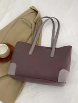 PU Leather Medium Tote Bag - $39.24 CAD