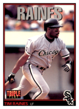 1993 Triple Play Tim
  Raines   Chicago White Sox Baseball
  Card GMMGD_1a - £1.40 GBP