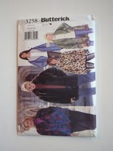 Butterick 3258 Misses Jacket hooded cuffs pockets loose fit size 14 16 18 Uncut - £7.58 GBP