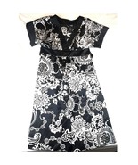 Bisou Bisou Dress Women Size 18 Black White Paisley Stretchy Work Career... - €7,38 EUR