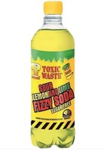 24 X Toxic Waste Fizzy Soda Sour Lemon &amp; Lime Flavor Sugar Free 17.6 oz ... - £44.89 GBP