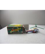 Vintage Tin Friction Helicopter Helikopter 1994 Hungary - $49.49