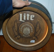 Vintage Lite A Fine Pilsner Beer Light barrel end - $112.19