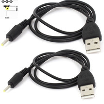 2X 2.5Mm Usb Power Charging Cable Charger Lead Cord For Nabi 2 Ii Kids Tablet Pc - £12.78 GBP