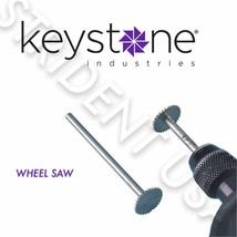 Keystone Wheel Saw for Hard Sheet Resins and Dual Laminates Mfg # 9630100 - £18.92 GBP