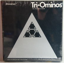 1968 Tri-Ominos Pressman Triangle Domino Board Game 4420 New Sealed Triominos - £11.77 GBP