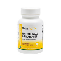 Dynamic Enzymes Natto Activ Nattokinase &amp; Proteases Systemic Enzymes,45 ... - $20.68