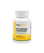 Dynamic Enzymes Natto Activ Nattokinase &amp; Proteases Systemic Enzymes,45 ... - $384.71 MXN