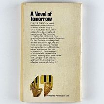 Kurt Vonnegut Player Piano Vintage Classic 1971 Paperback Book Humor Satire image 2