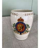 Solian Ware English King Edward Coronation Tumbler - $14.85