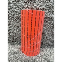 Flourescent Orange With Black Reduced Labels 10 Pack New - £19.03 GBP