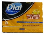 8 Pack Dial For Men Power Scrub  Bar Soap 4 Oz. Each - £50.95 GBP