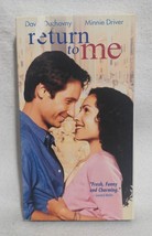 Heartwarming Comedy! Return to Me (2000) VHS - David Duchovny, Minnie Driver - £7.40 GBP