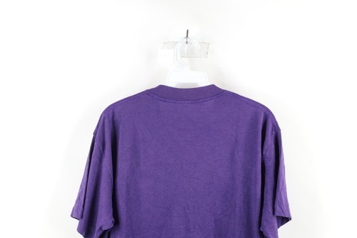 Vtg 90s Mens Large Distressed Spell Out Colorado Rockies Baseball T-Shirt USA Item image 8