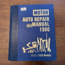 Motor Auto Repair Manual 1975-1980 Professional Service Trade 43rd Edition - £11.84 GBP