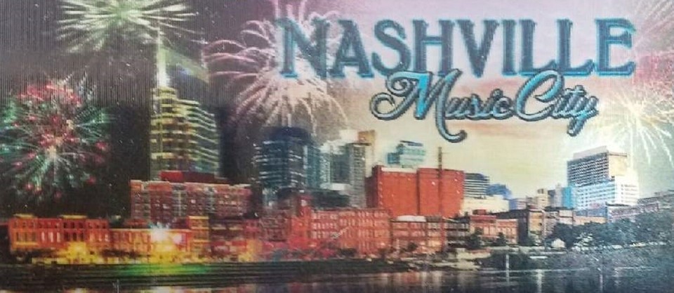Nashville Tennessee Music City 3D Fridge Magnet - £5.85 GBP