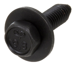 Hillman 881169 Hex Body Bolts with Washers, 3/8 in.-16 x 1 in., 2-Pack - $13.00
