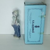 LLADRO Porcelain Figurine Little Pals 7600 Clown with Puppies in Pockets w/box - £371.93 GBP
