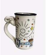 TOM EDWARDS Pottery “Holy S..t! That’s Good Coffee” Coffee Cup Picasso P... - £19.38 GBP
