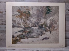 Winter Harmony John H Twachtman Art Print National Gallery of Art 14&quot; X 11&quot; - £8.67 GBP