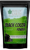 Black Cocoa Powder Dark Roast Perfect For Cooking &amp; Baking Cakes Biscuits 200g - £13.76 GBP