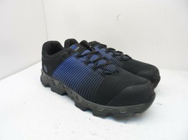 Timberland PRO Men&#39;s Powertrain Alloy-Toe Work Shoes A1VDY Black/Blue Size 14W - £45.55 GBP