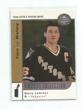 Mario Lemieux 2002-03 Upper Deck Awards Collection Insert Card #AC22 - £6.04 GBP