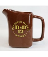 ORIGINAL Vintage D&amp;D Scotch Whisky Ceramic Pitcher - £19.10 GBP